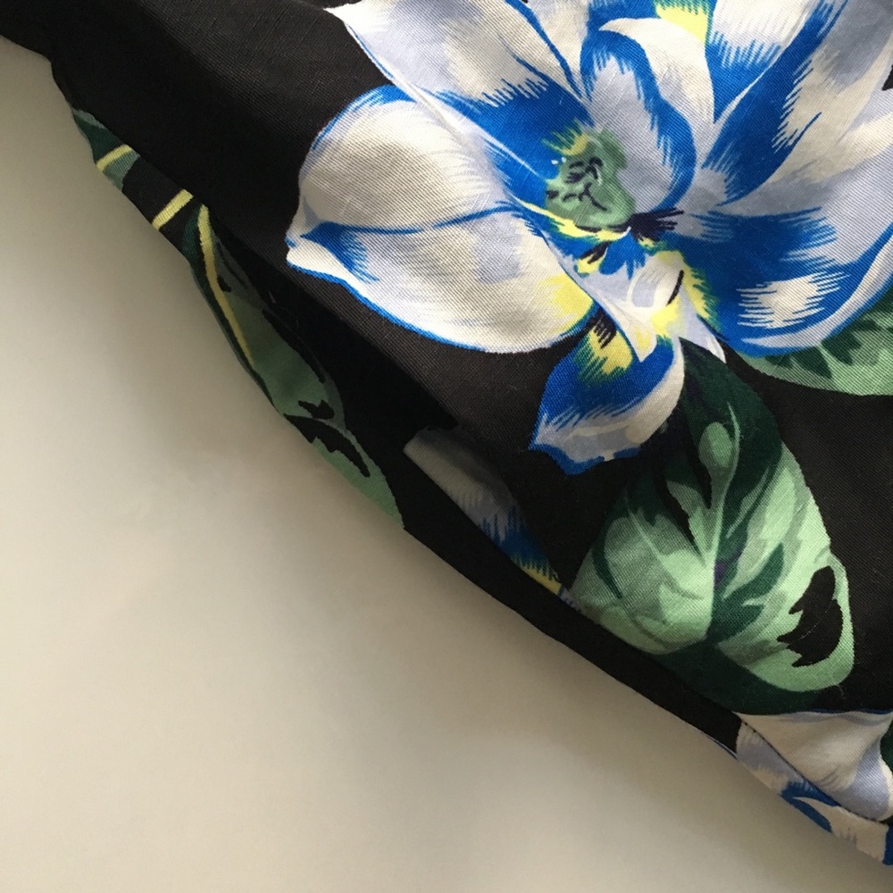 Banana Republic Floral Short Sleeve Shift Dress - Picture 4 of 6